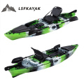 LSF New Arrival 11ft fishing kayak Sit on top Kayak plastic kajak with foot pedal and rudder system